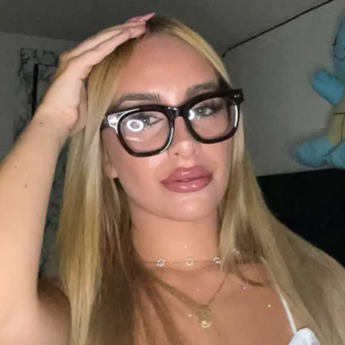Square Black Eyeglasses