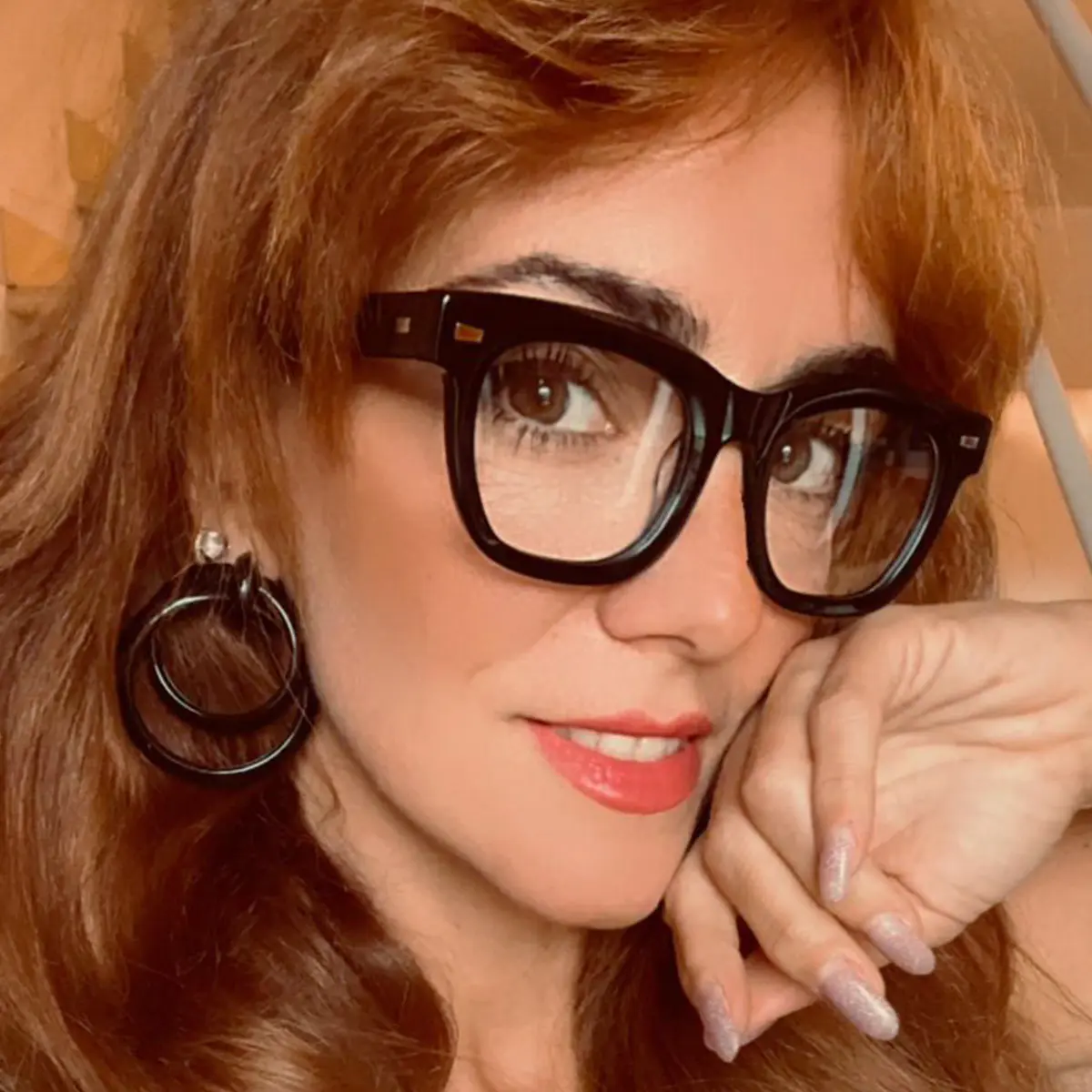 Square Black Eyeglasses