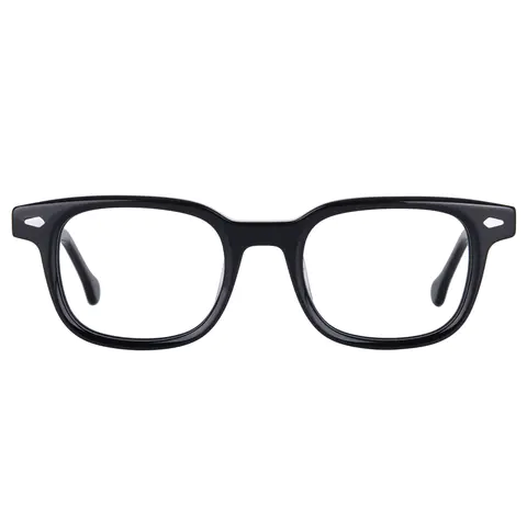 Rectangle Black Eyeglasses