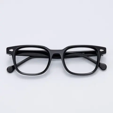Rectangle Black Eyeglasses