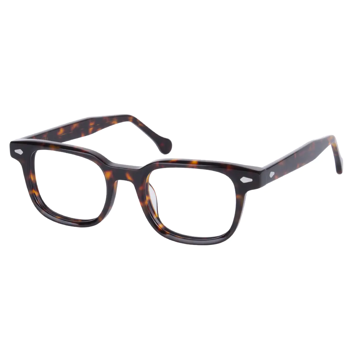 Rectangle Tortoiseshell Eyeglasses