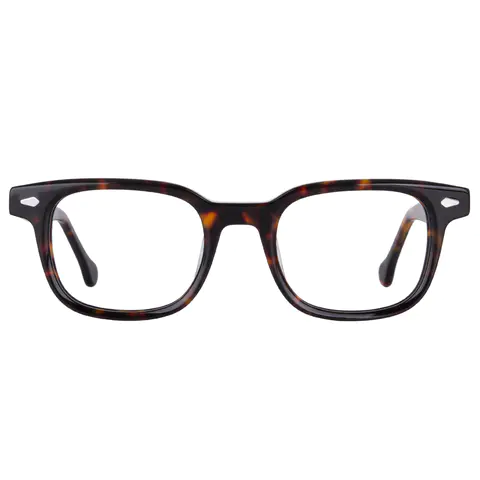 Rectangle Tortoiseshell Eyeglasses