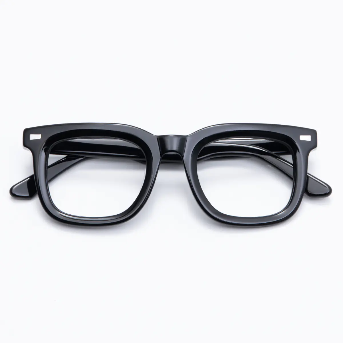 Square Glossy Black