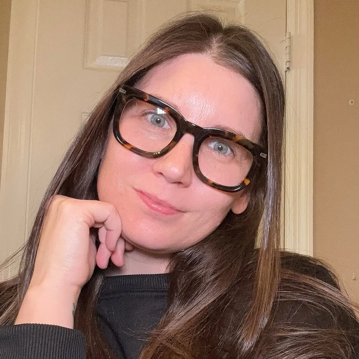 Square Tortoiseshell Glasses