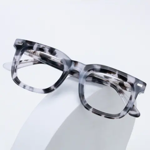 Square Ivory Tortoiseshell