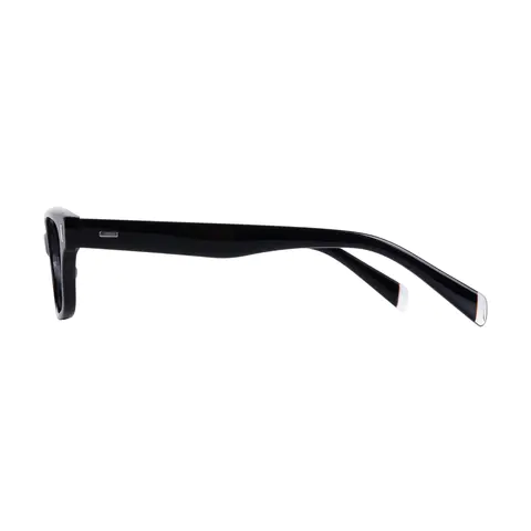 Oval Black Eyeglasses