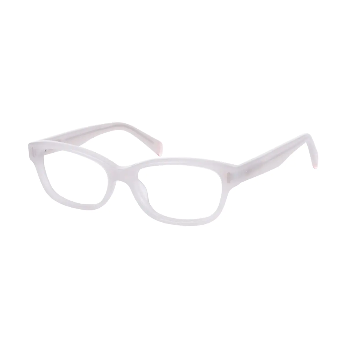 Oval Clear Eyeglasses