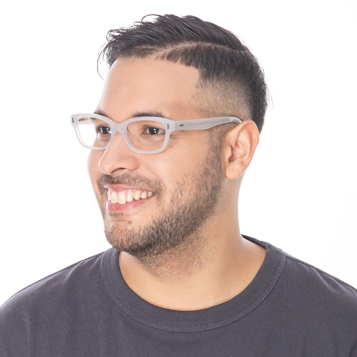 Oval Clear Eyeglasses