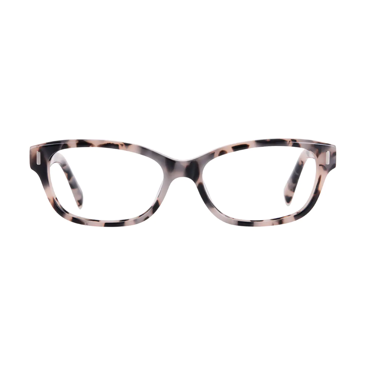 Oval Pink Tortoiseshell Eyeglasses