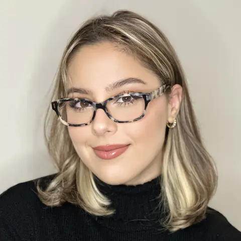 Oval Pink Tortoiseshell Eyeglasses