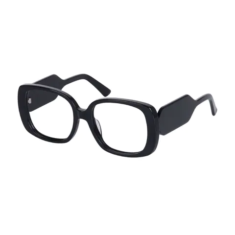 Square Black Eyeglasses