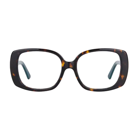 Square Tortoiseshell Eyeglasses