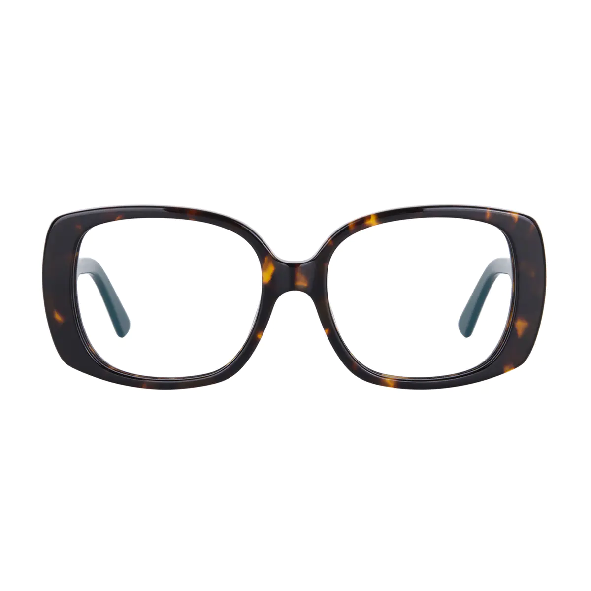 Square Tortoiseshell Eyeglasses