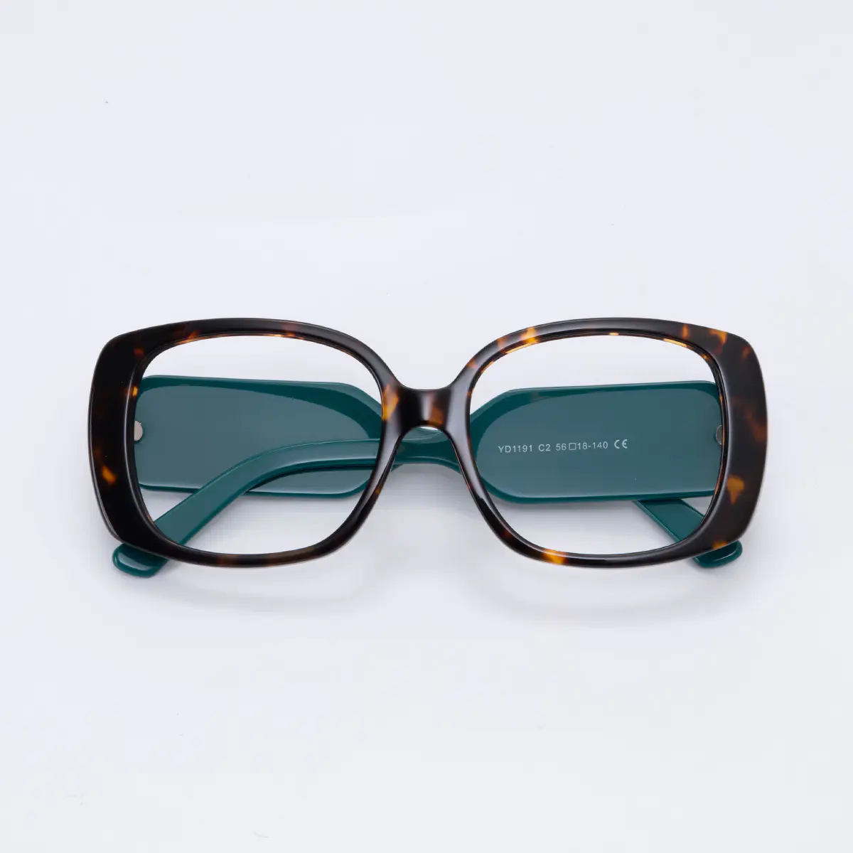 Square Tortoiseshell Eyeglasses