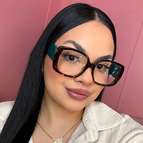 Square Tortoiseshell Eyeglasses