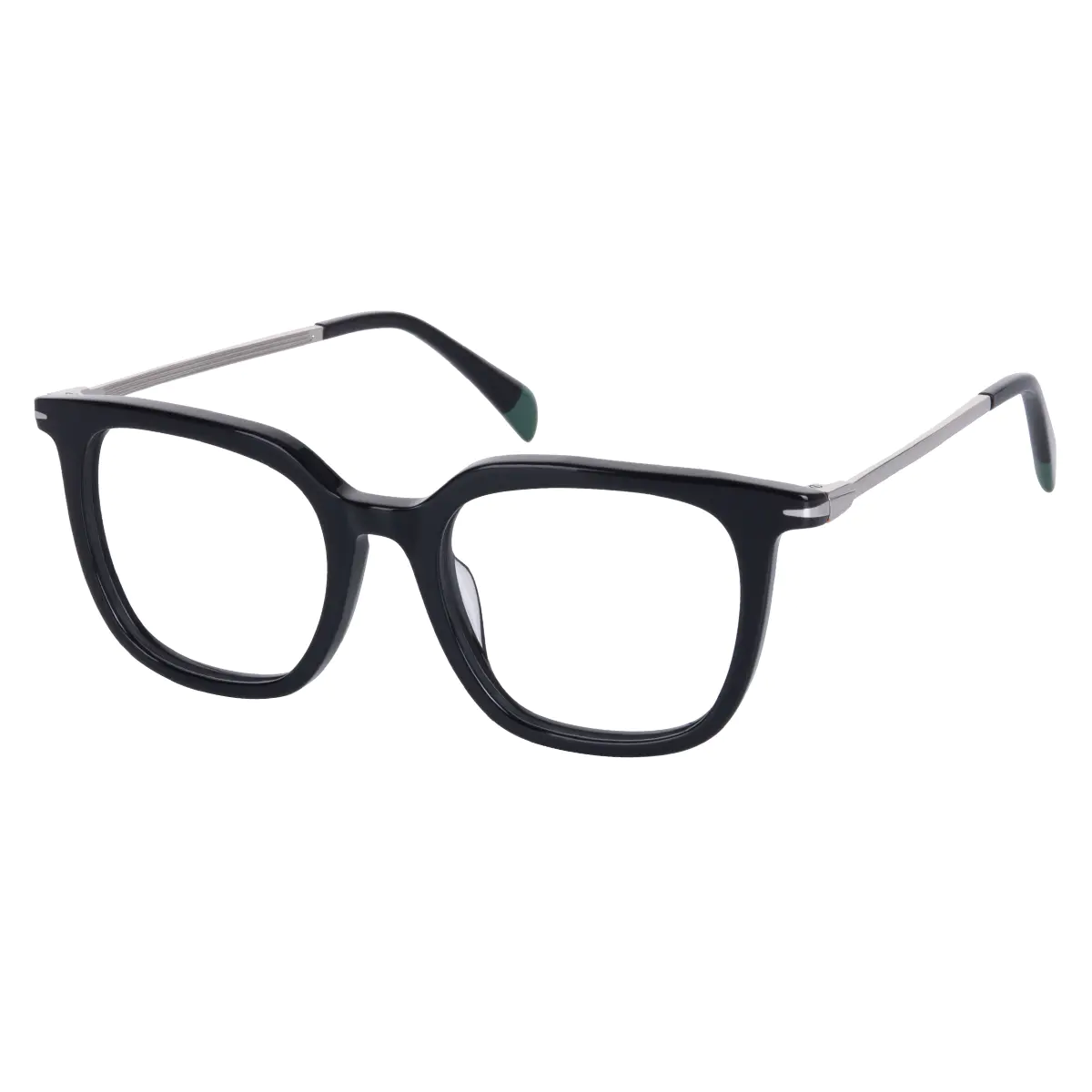 Square Black Eyeglasses