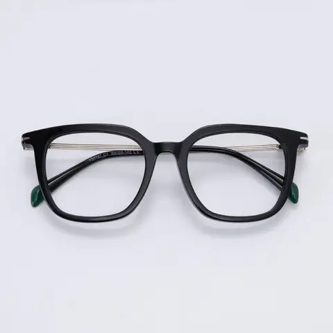Square Black Eyeglasses