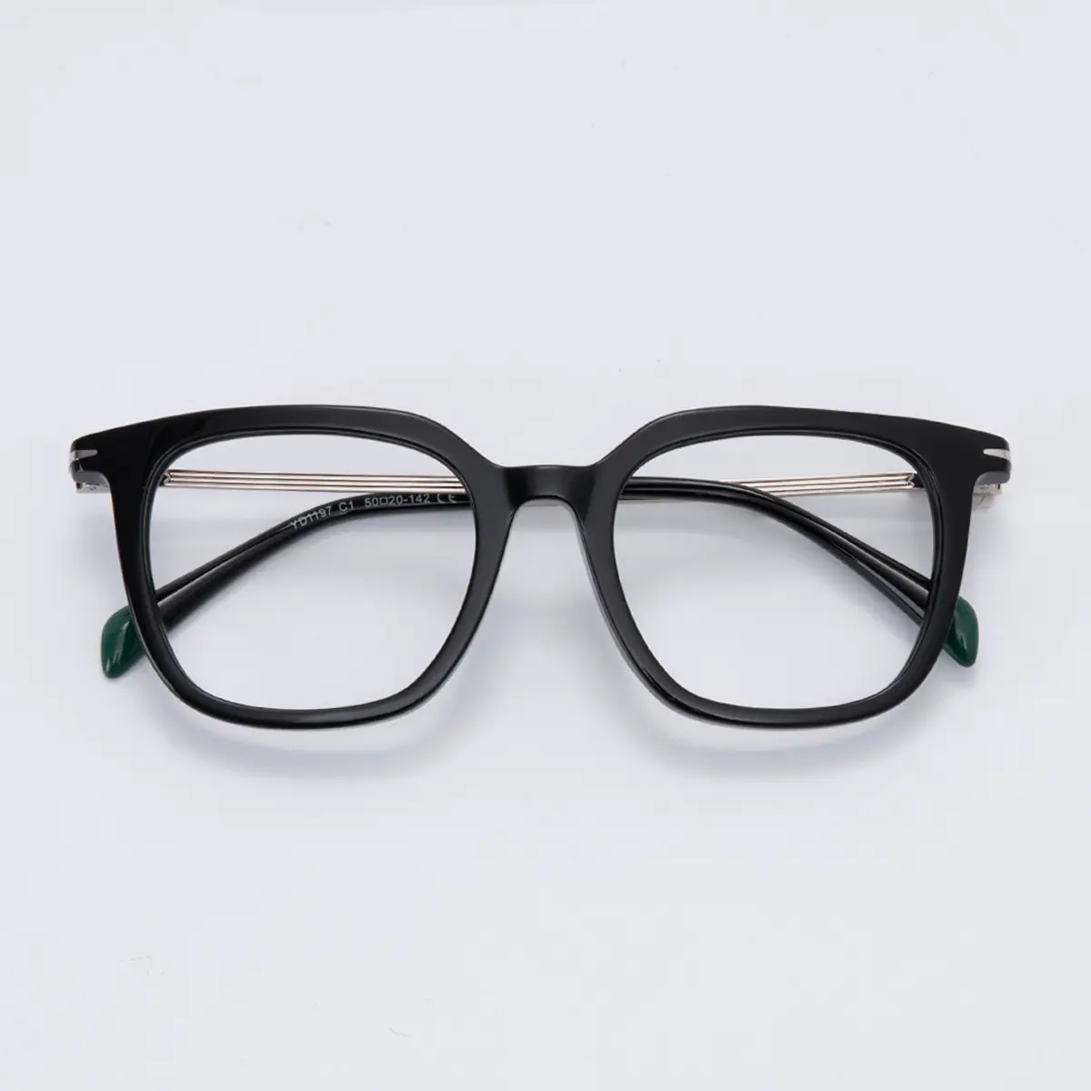 Square Black Eyeglasses
