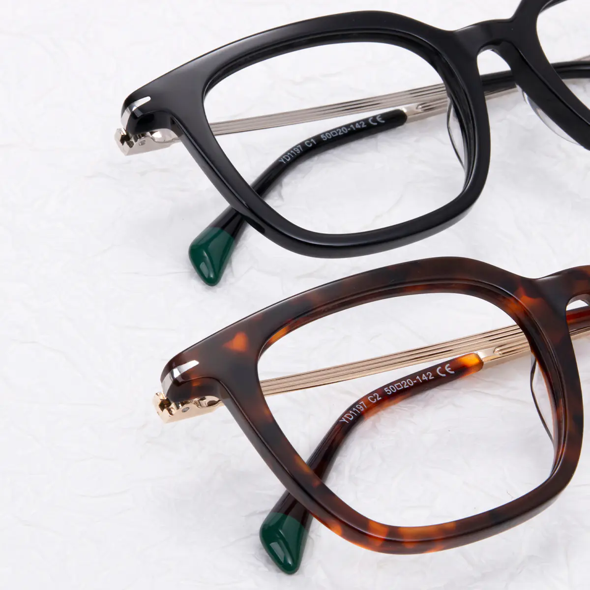 Square Black Eyeglasses