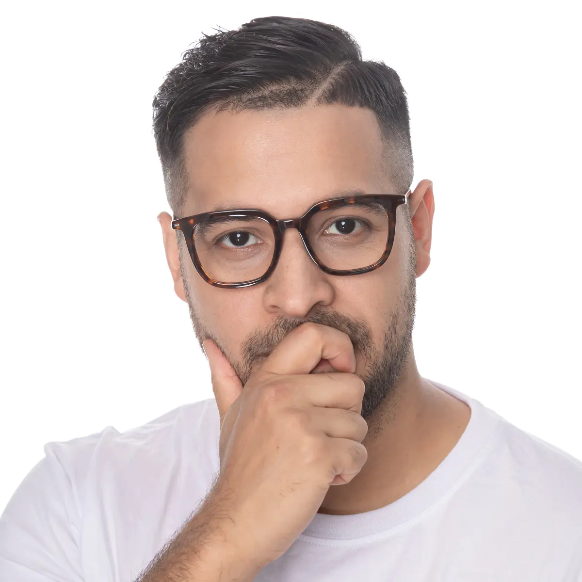 Square Tortoiseshell Eyeglasses