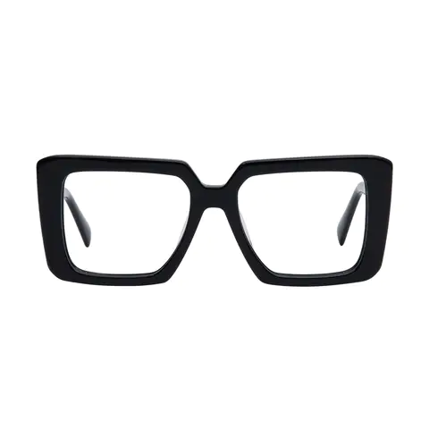 Square Black Eyeglasses