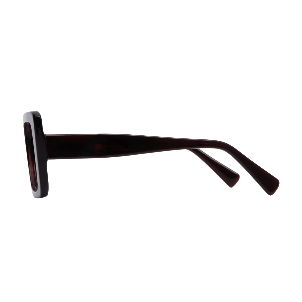 Square Brown Eyeglasses