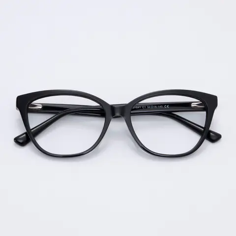 Cat-eye Black Eyeglasses