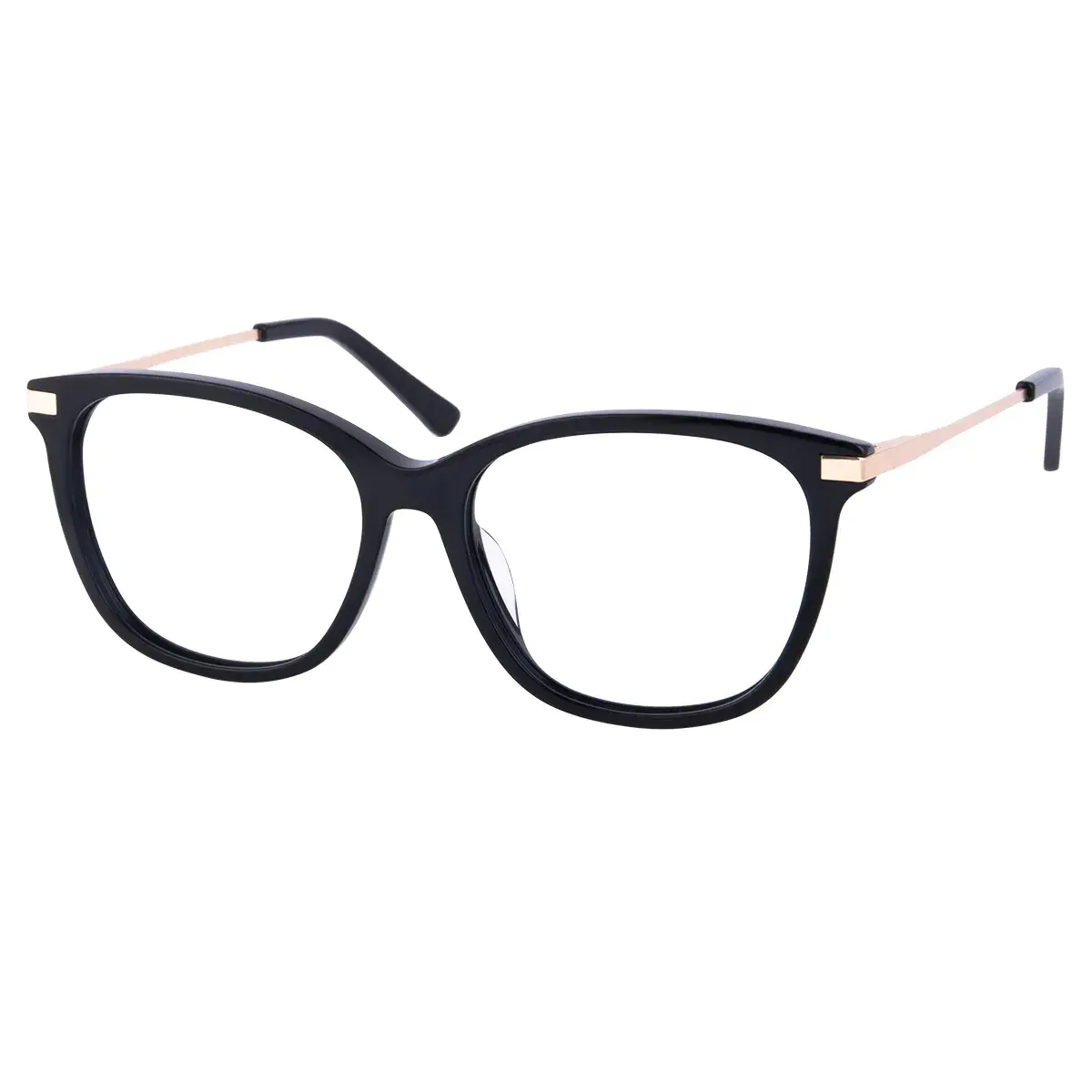 Rectangle Black Eyeglasses
