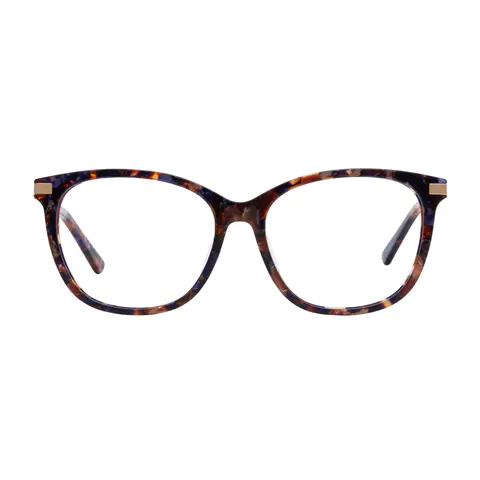 Rectangle Tortoiseshell Eyeglasses
