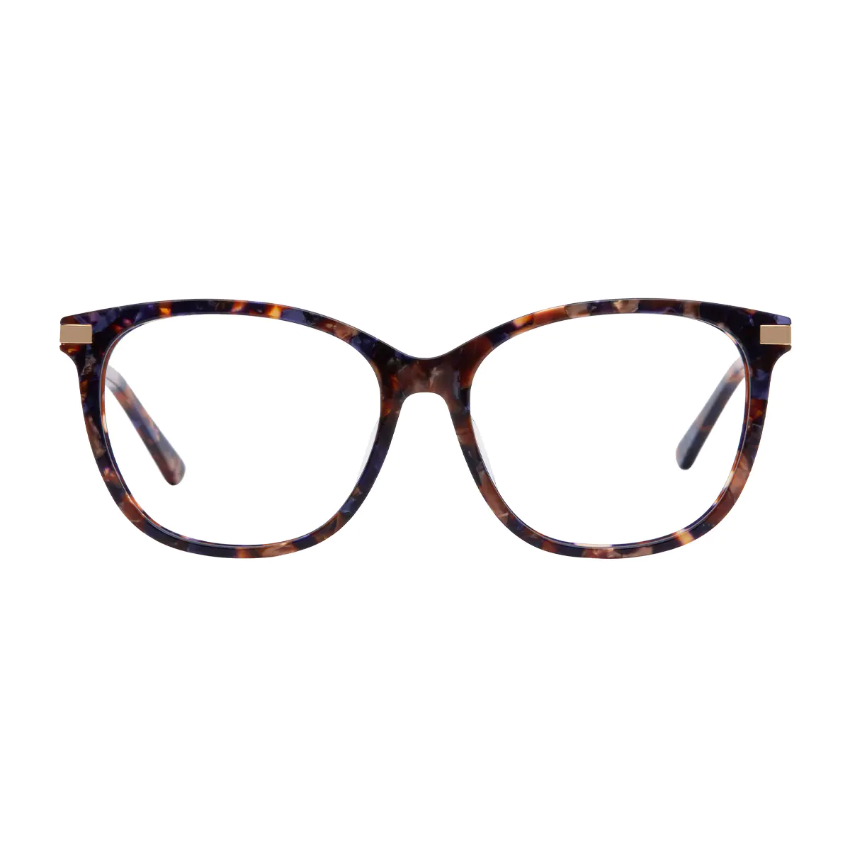 Rectangle Tortoiseshell Eyeglasses