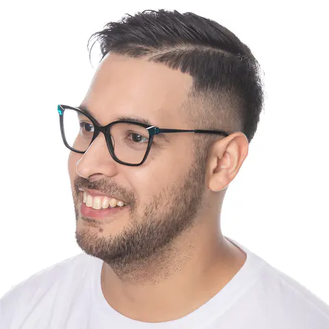 Cat-eye Black Eyeglasses