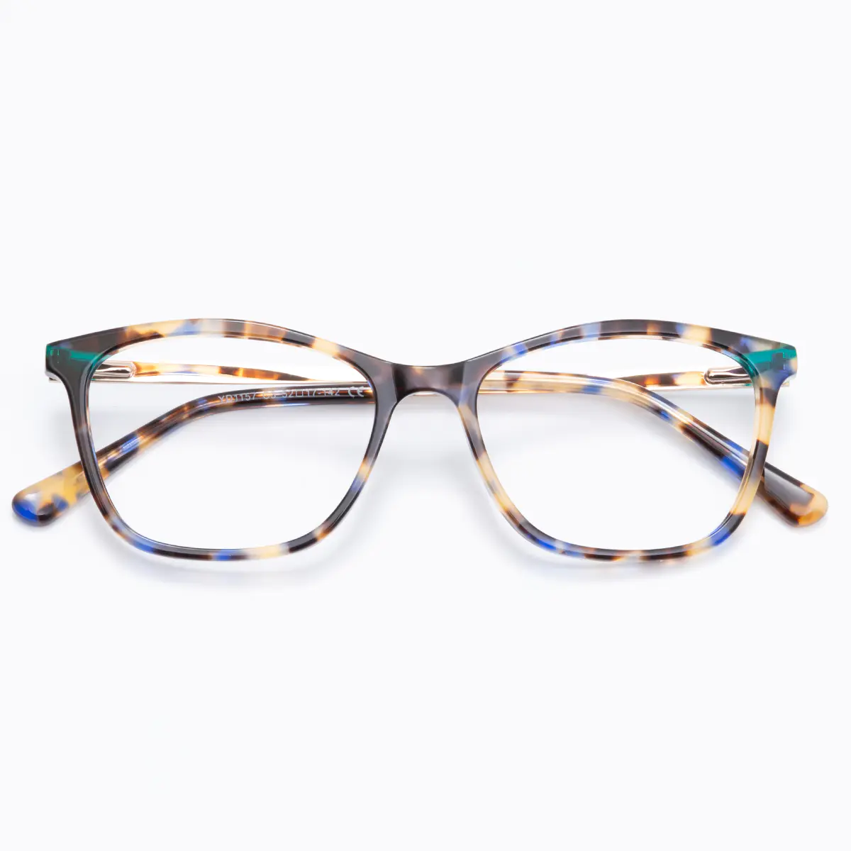 Rectangle Multicolor Eyeglasses