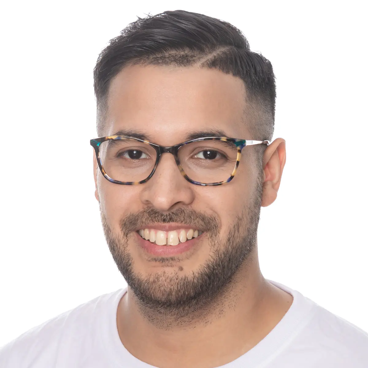 Rectangle Multicolor Eyeglasses