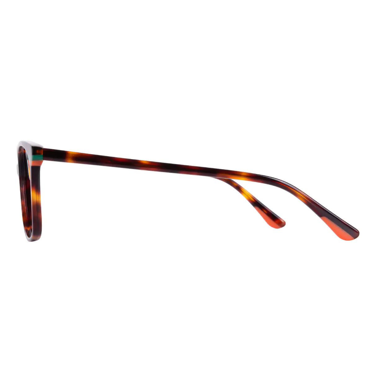 Rectangle Tortoiseshell Eyeglasses