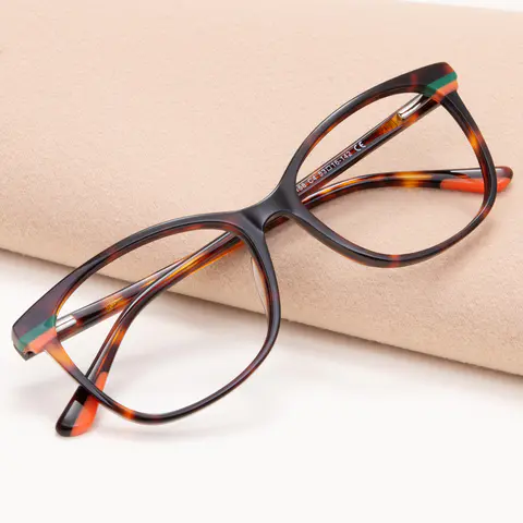 Rectangle Tortoiseshell Eyeglasses