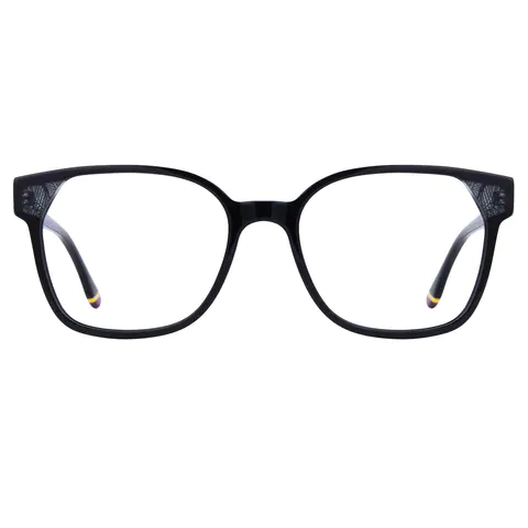 Square Black Eyeglasses