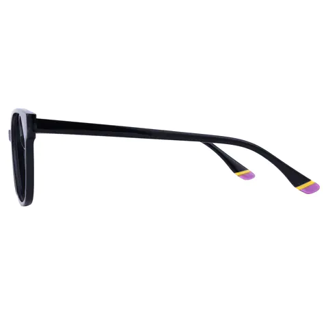 Square Black Eyeglasses