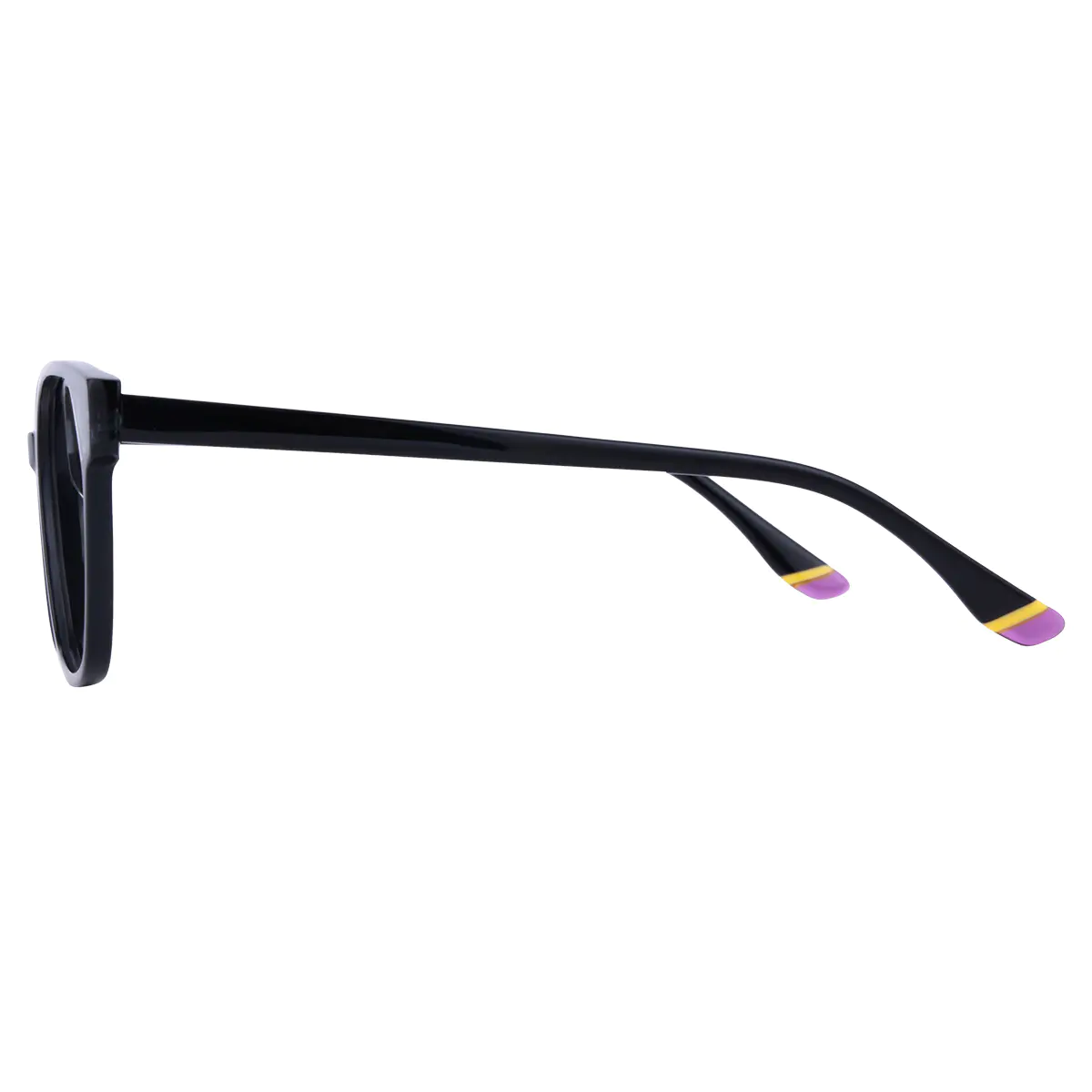 Square Black Eyeglasses