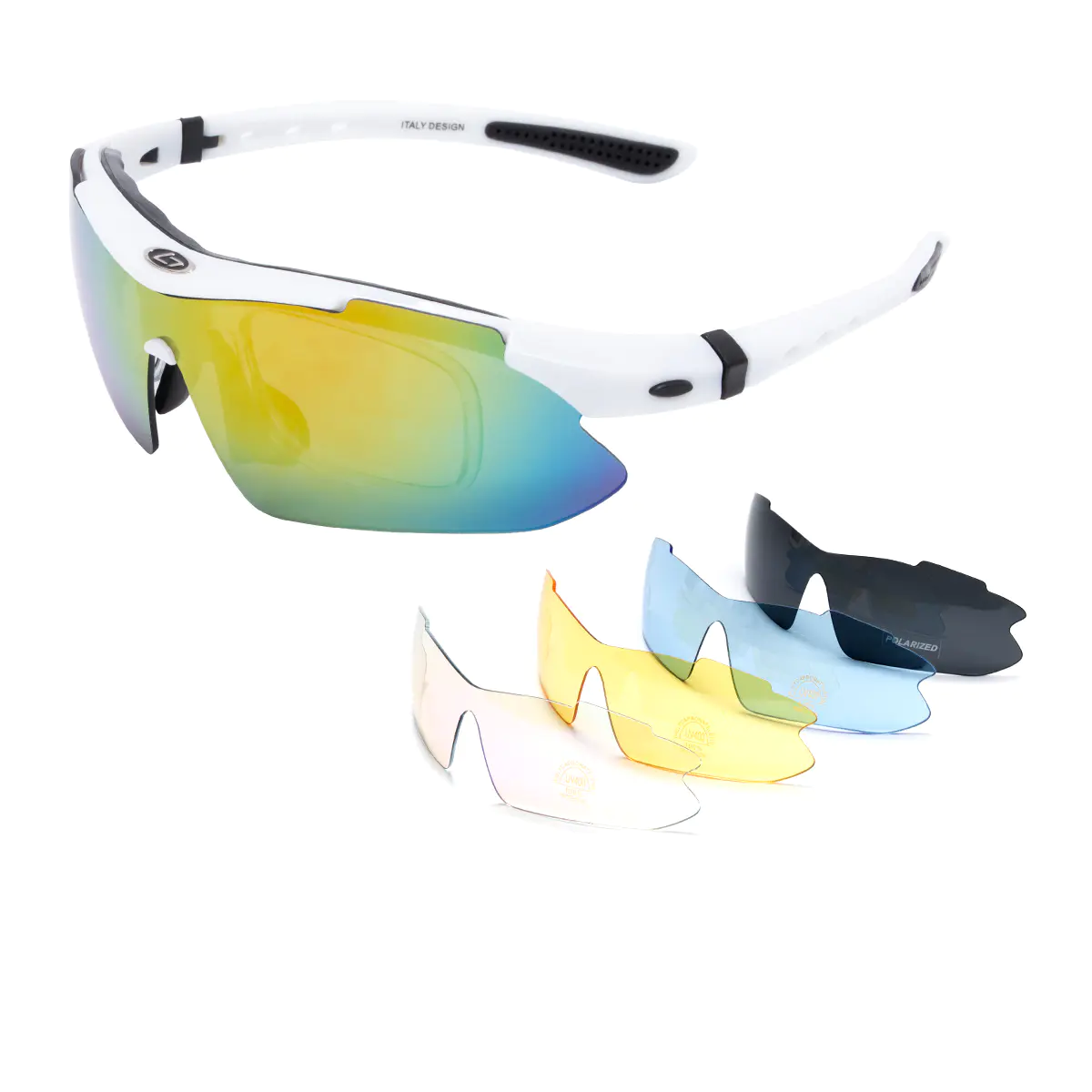 Rectangle White Eyeglasses