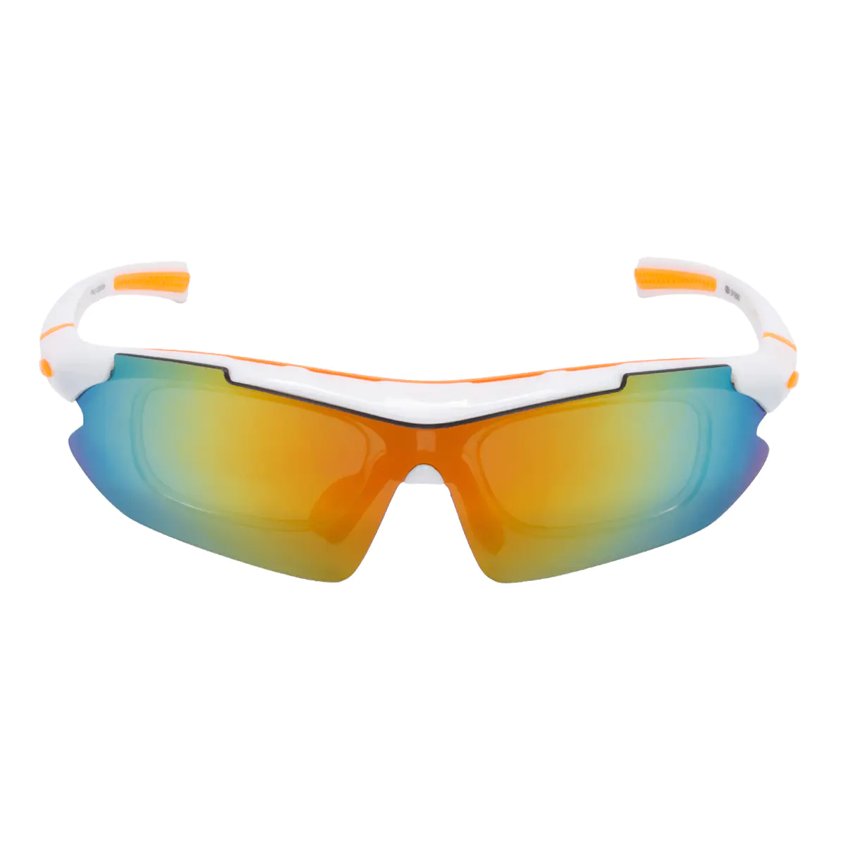 Rectangle Orange Eyeglasses