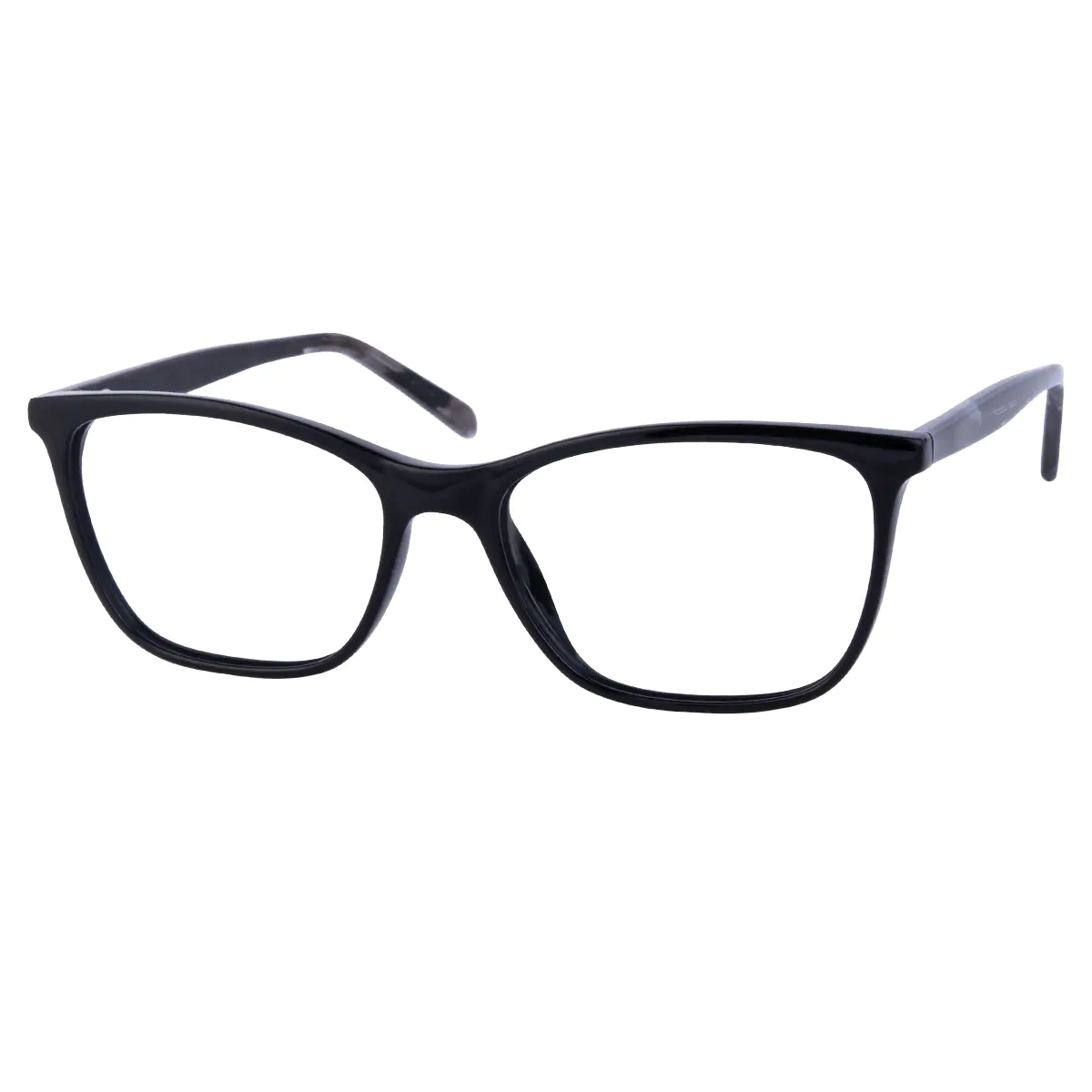 Rectangle Black Eyeglasses