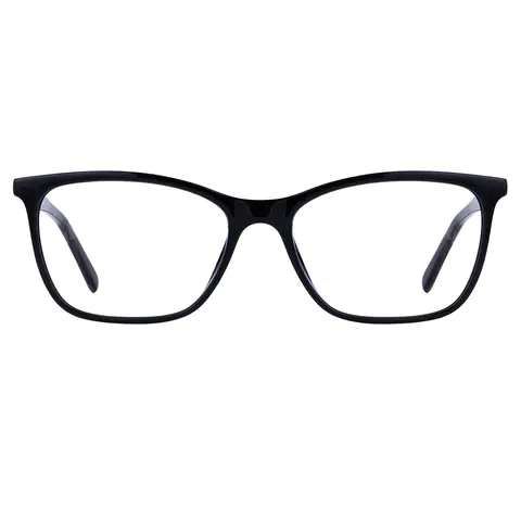Rectangle Black Eyeglasses