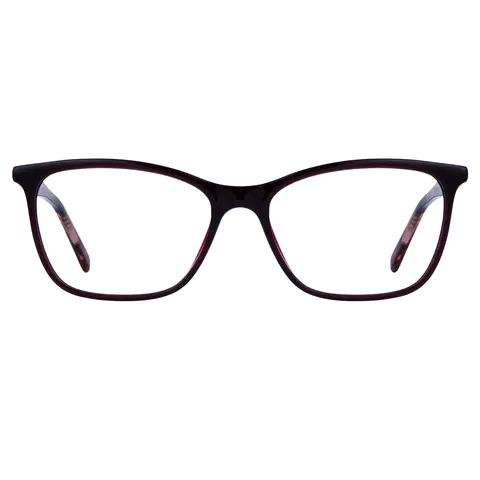 Rectangle Wine Eyeglasses