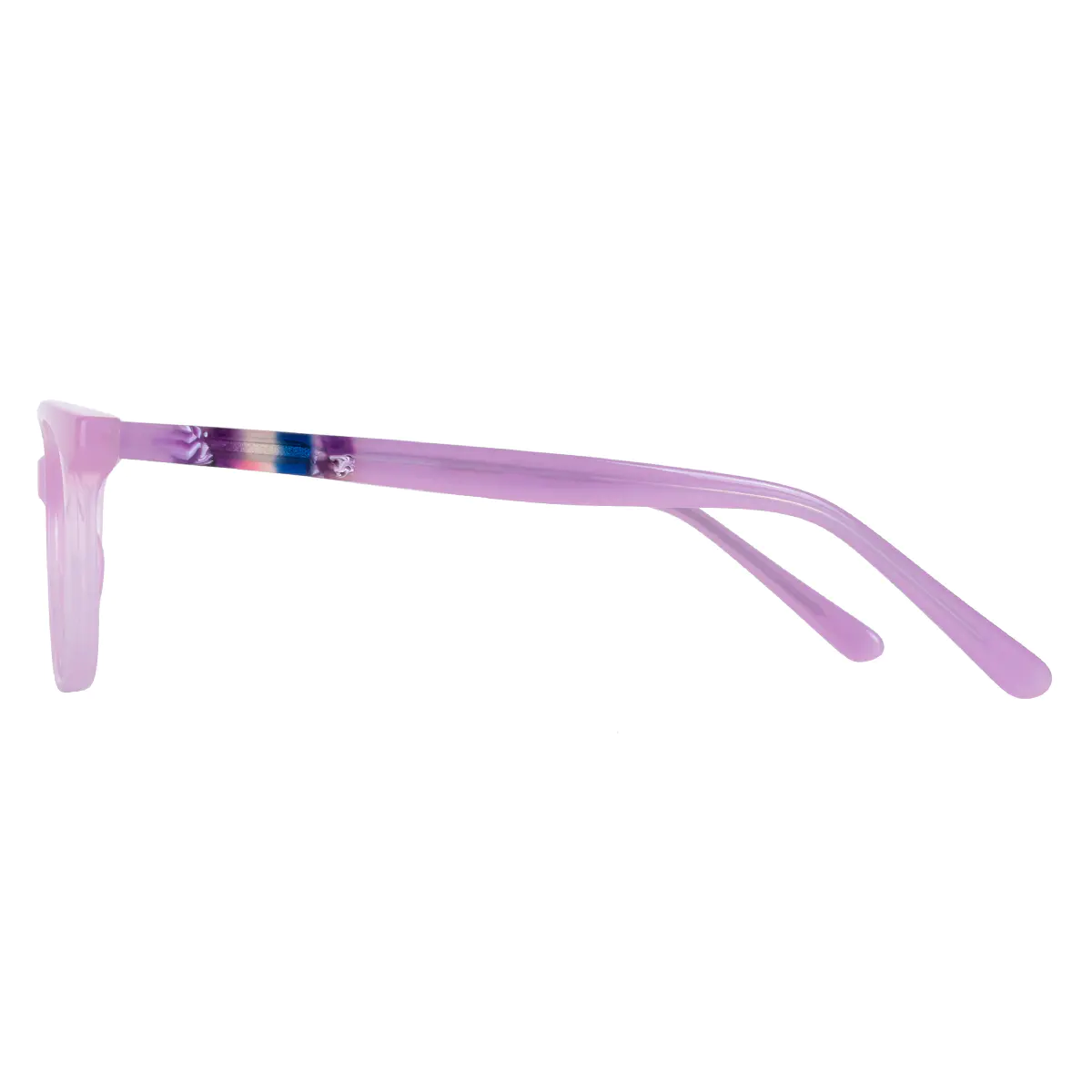 Oval Pink Eyeglasses