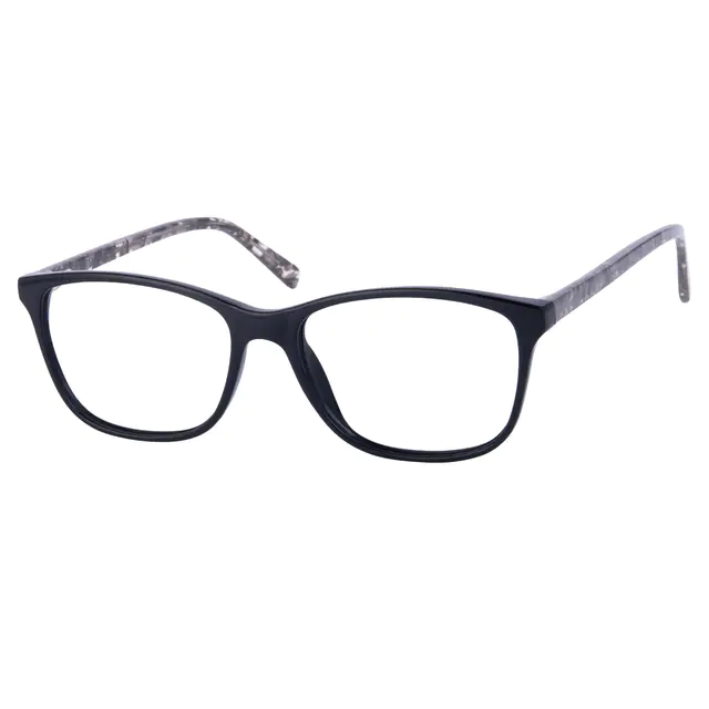 Rectangle Black Eyeglasses