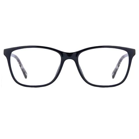 Rectangle Black Eyeglasses