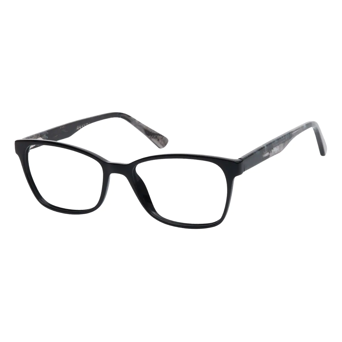 Rectangle Black Eyeglasses