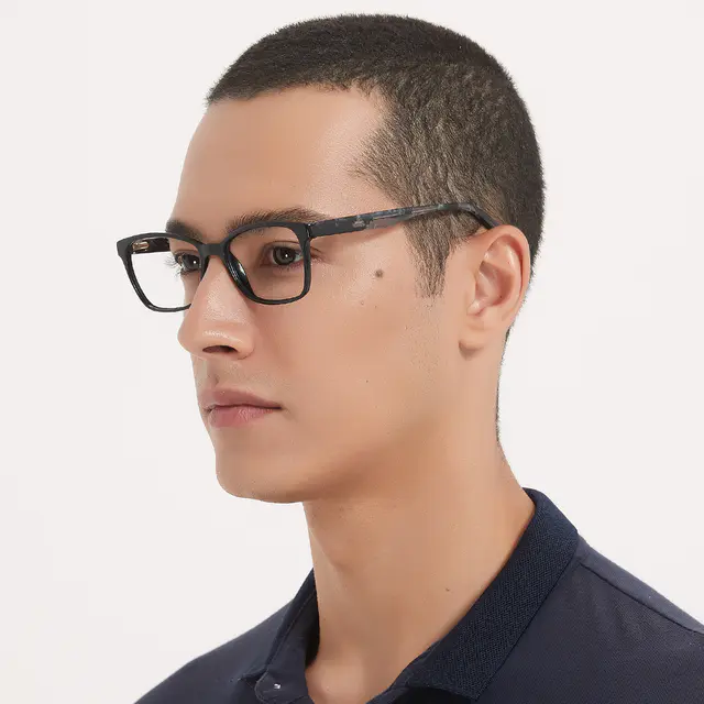 Rectangle Black Eyeglasses