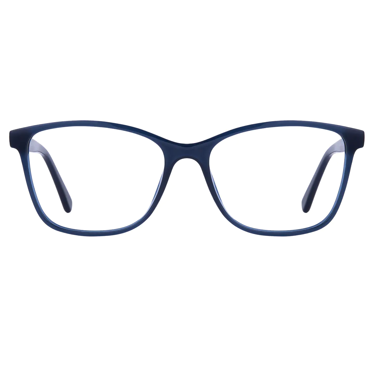 Square Blue Eyeglasses