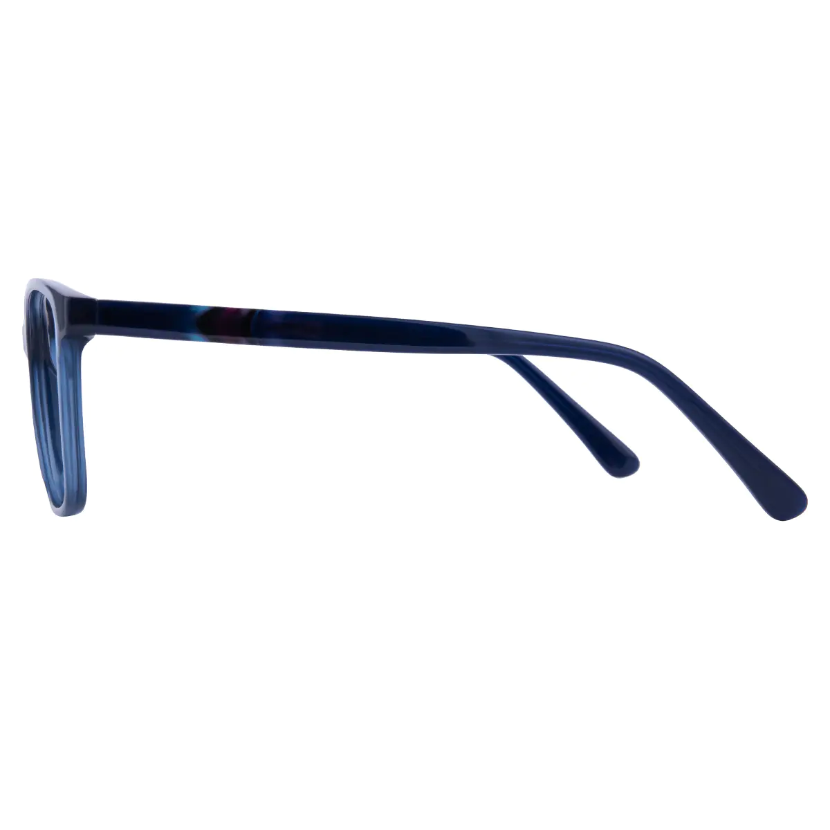 Square Blue Eyeglasses